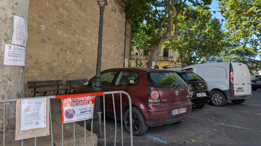 Interdiction de stationner et de circuler