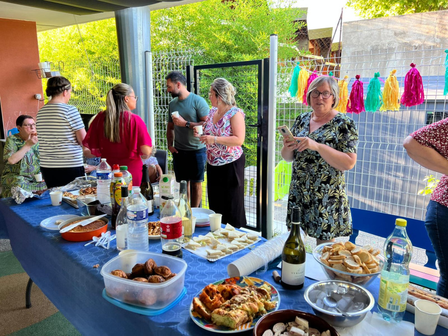 Une soirée conviviale pour finir l’année à la crèche