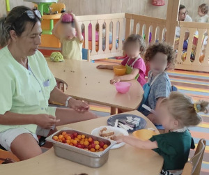 Des goûters équilibrés et variés à la micro-crèche