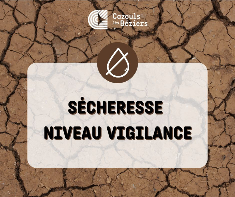 Sécheresse - Niveau Vigilance
