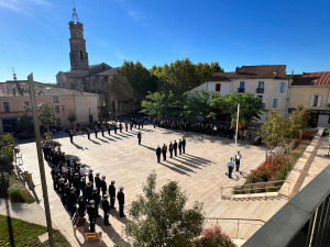 Cérémonie de prise de commandement