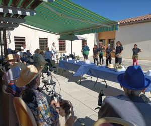 Animation danse africaine à l'EHPAD