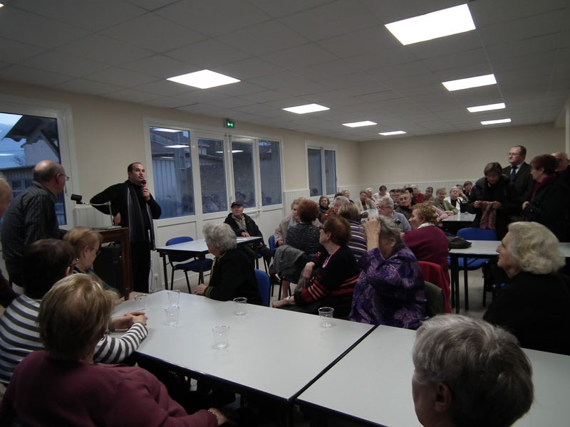 Inauguration de la salle des anciens