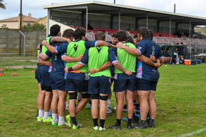 Entrainement de l'équipe de rugby de l'Uruguay à Cazouls