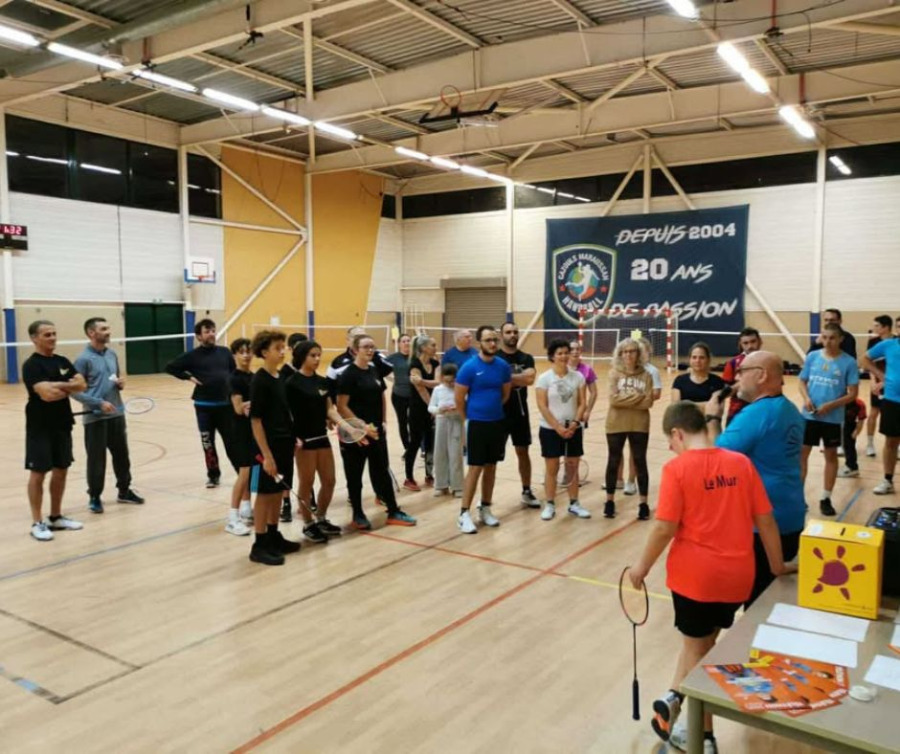 Un tournoi de badminton pour le Téléthon