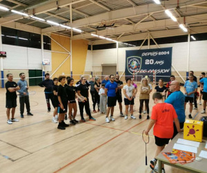 Un tournoi de badminton pour le Téléthon