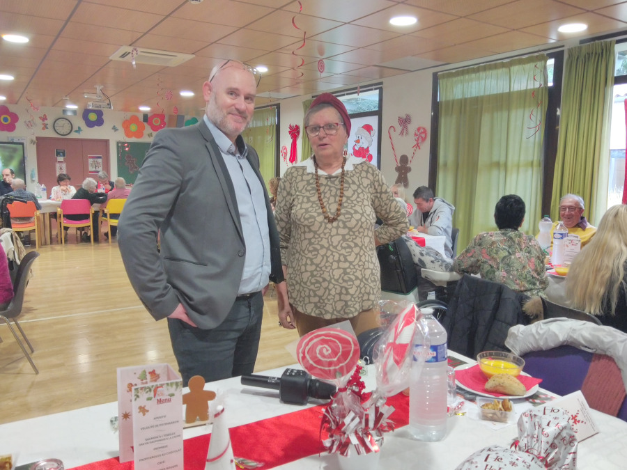 Un repas de fêtes solidaire à l'EHPAD