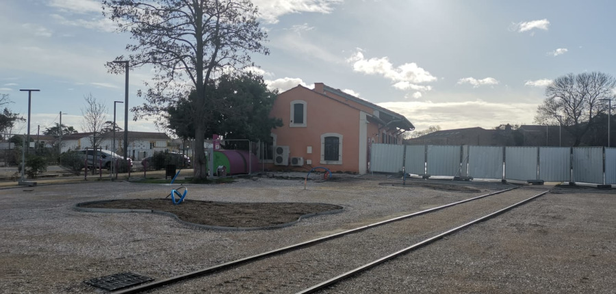 Avancement des travaux de l'Esplanade Gare