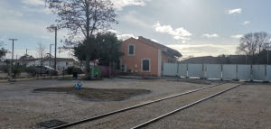 Avancement des travaux de l'Esplanade Gare