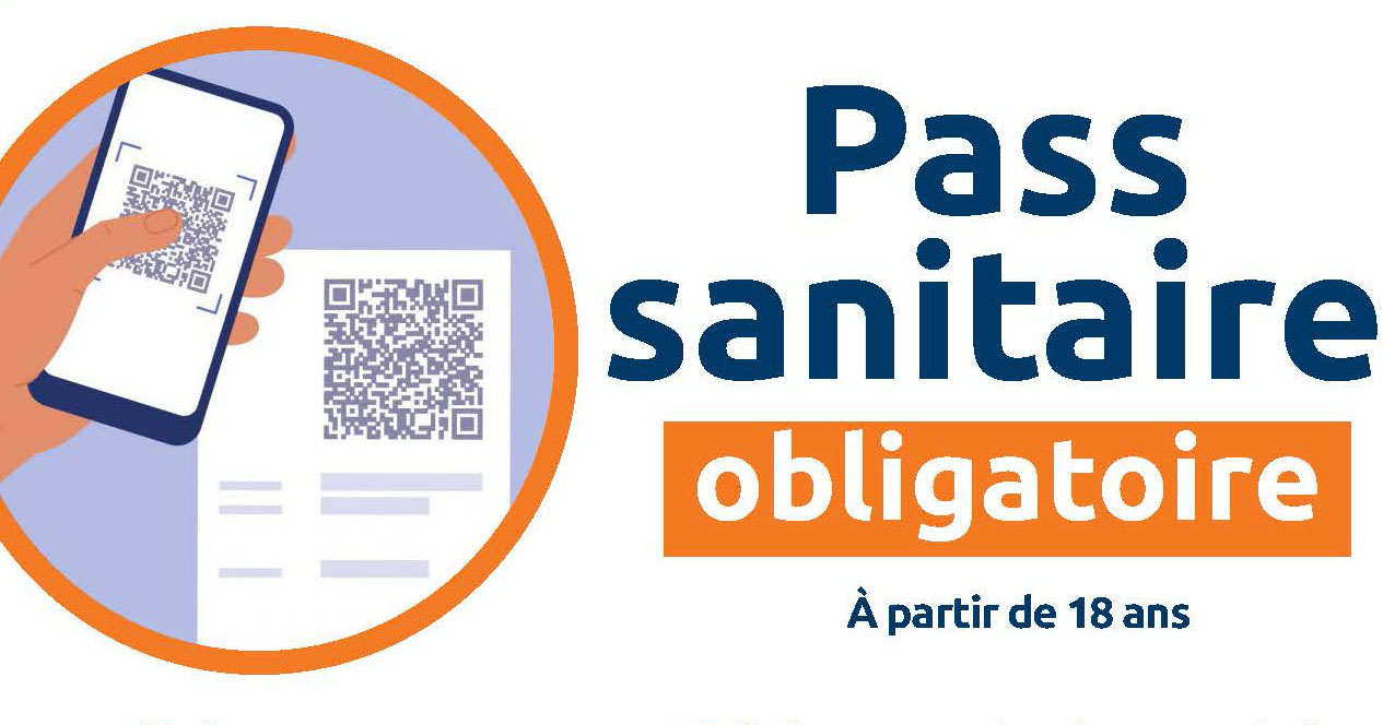 signaletique pass sanitaire obligatoire
