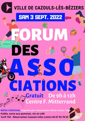 Forum des Associations + Repas