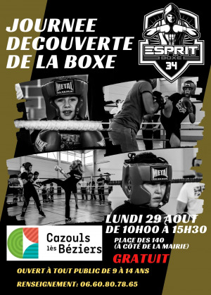 Journée découverte de la boxe