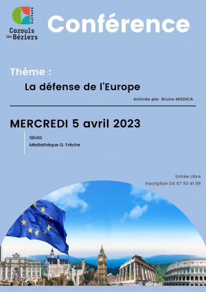 Conférence "La défense de l'Europe"