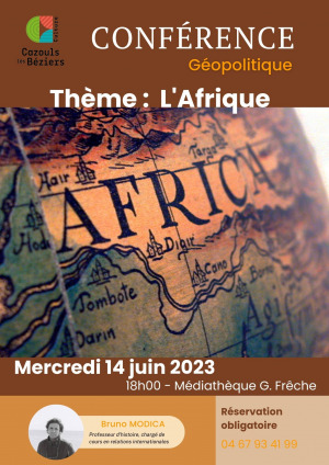 Conférence géopolitique "L'Afrique"