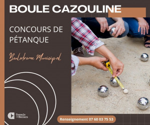 Concours de pétanque - Ouvert à tous