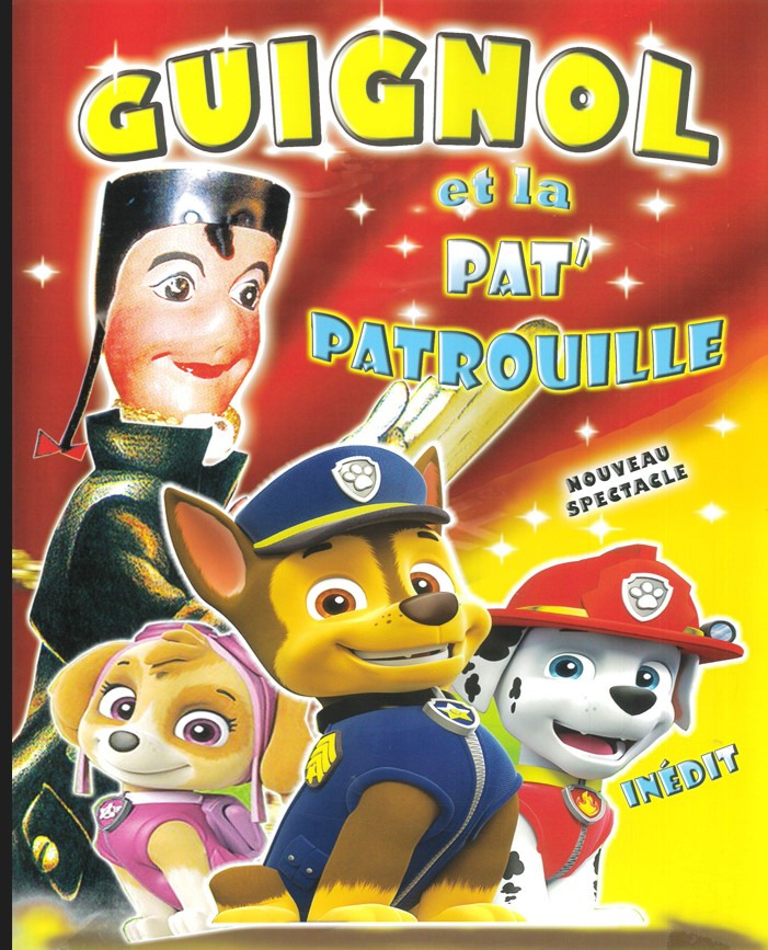 Evènements à venir Spectacle de Guignol et la Pat'Patrouille