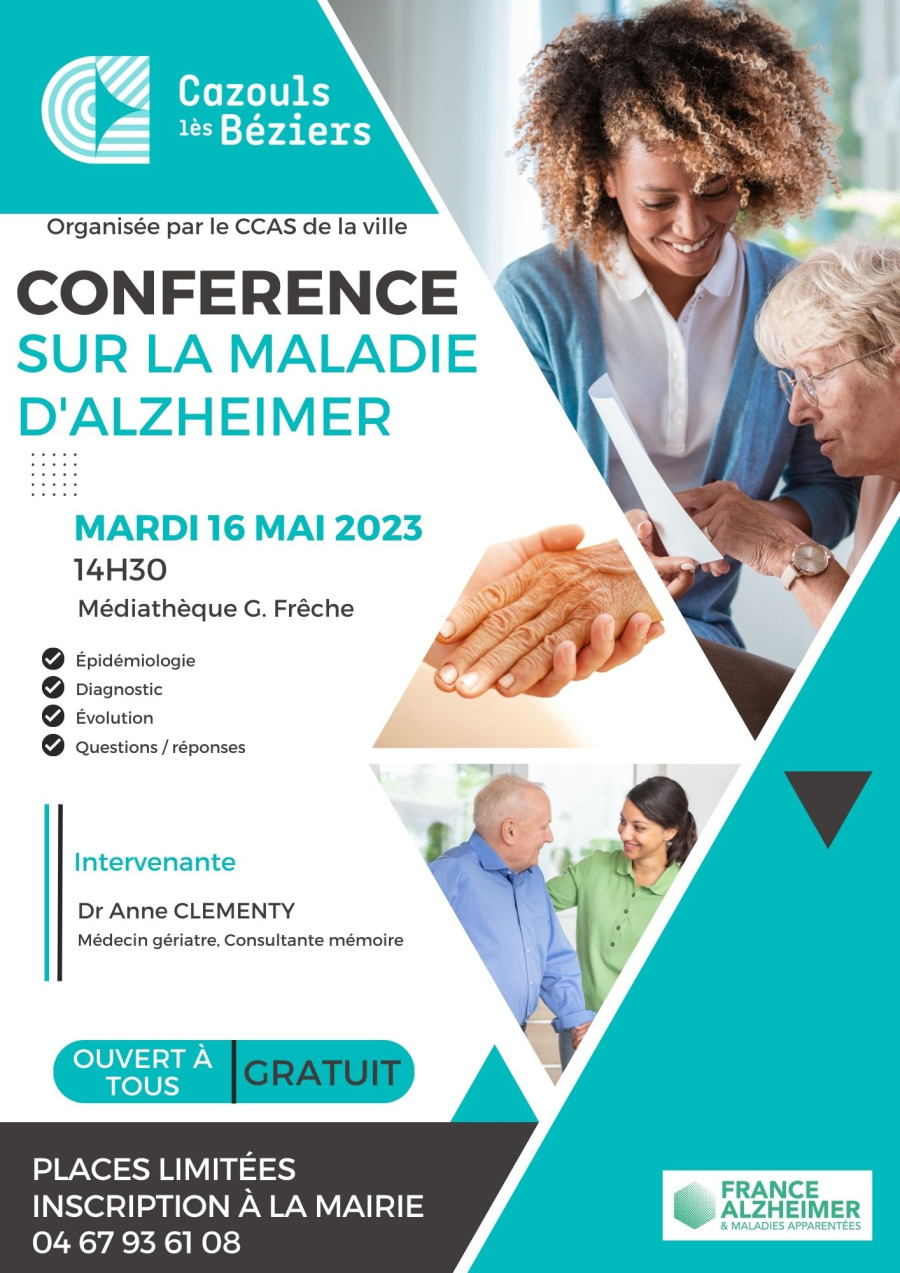 Evènements à venir - Conférence sur la maladie d'Alzheimer - Cazouls ...