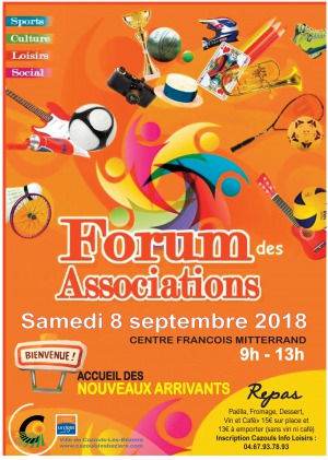 Forum des associations et accueil des nouveaux arrivants