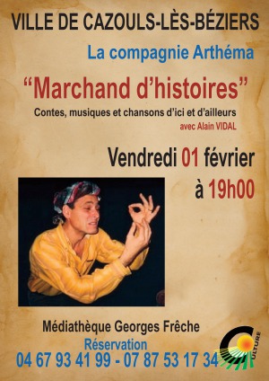 Spectacle vivant - Contes, musiques et chansons