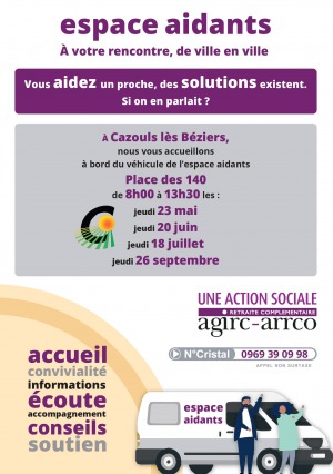 Accompagner les aidants - Service itinérant "Bus des aidants"