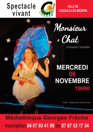 Spectacle Monsieur Chat