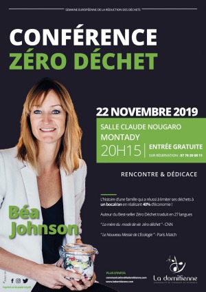 Conférence Zéro Déchet par Béa Jonhson