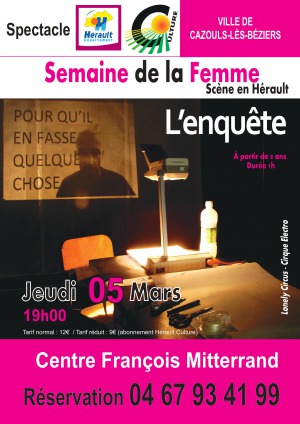 Spectacle vivant - L'enquête