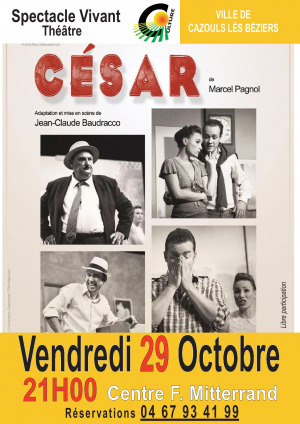 Pièce de théâtre "César"