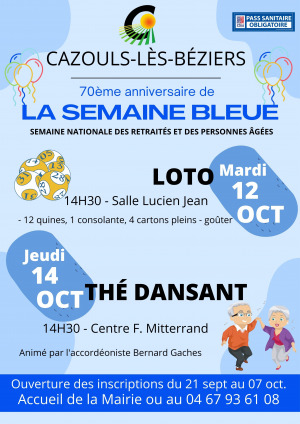 Semaine Bleue - Thé dansant