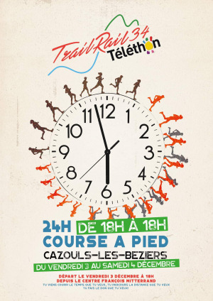 Téléthon - 24h de course à pieds